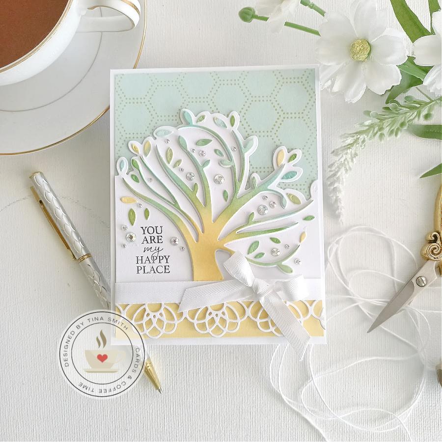Elegant Edges: Wispy Tree Die