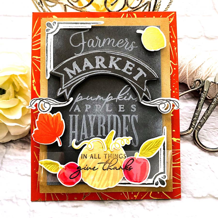 Fall Farmer's Market Die