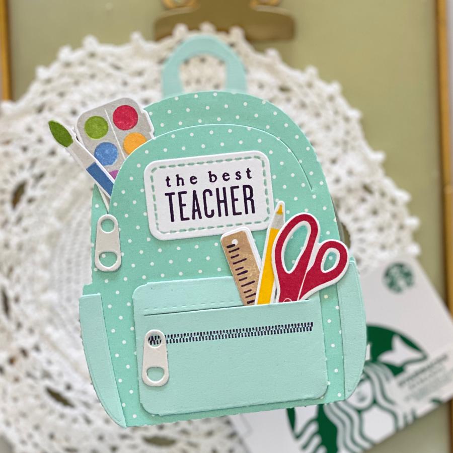 Go-To Gift Card Holder: Backpack Die
