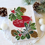 Very Berry Mistletoe Die