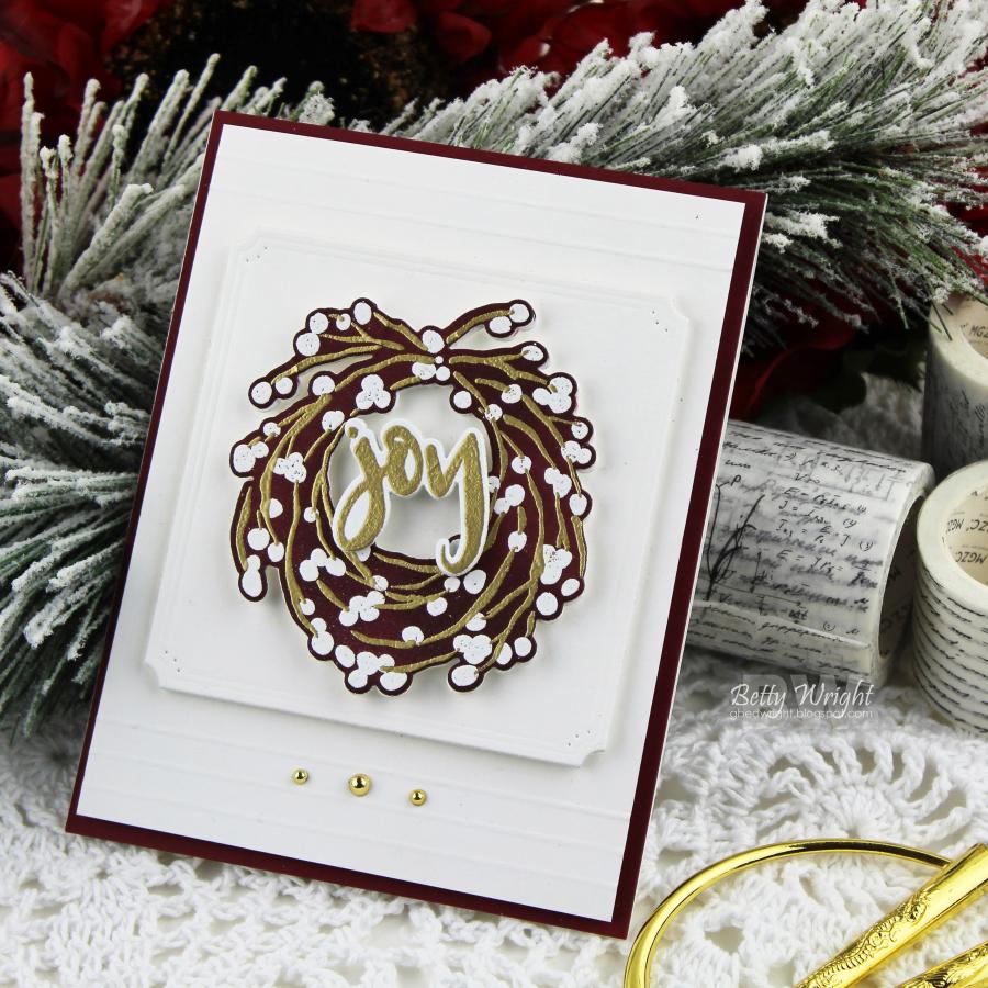 Merry Berry Wreath Die