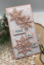 Layered Snowflakes: Crystal Die