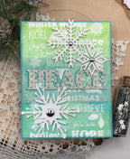 Layered Snowflakes: Flurries Die