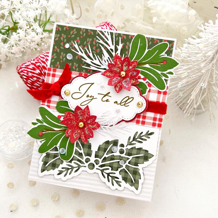 Elegant Edges: Holly Berries Die