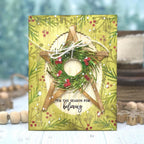 Rustic Wood Star Die