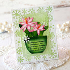 Cover Plate: Stitched Florals Die