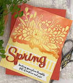 Elegant Edges: Spring Flowers Die
