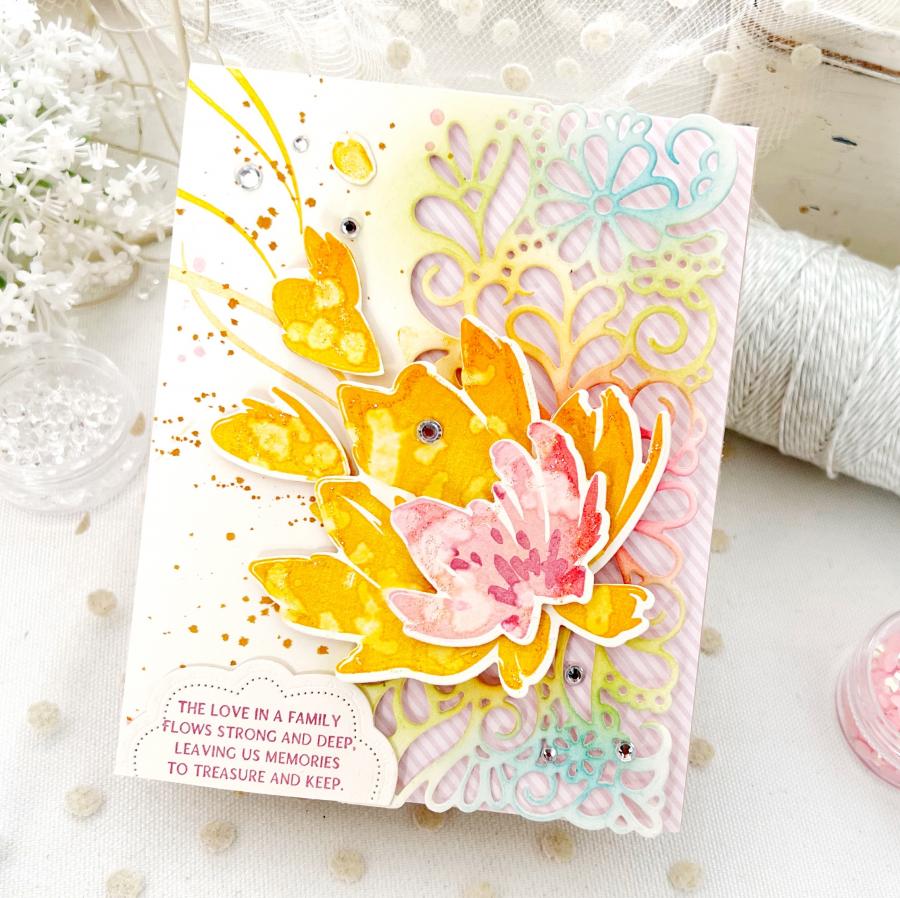 Cover Plate: Fanciful Flowers Die