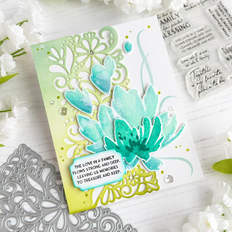Cover Plate: Fanciful Flowers Die