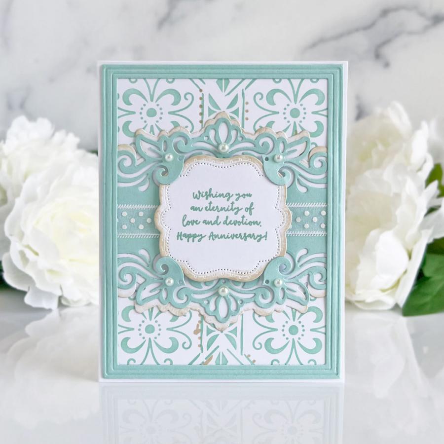 Elegant Edges: Baroque Die