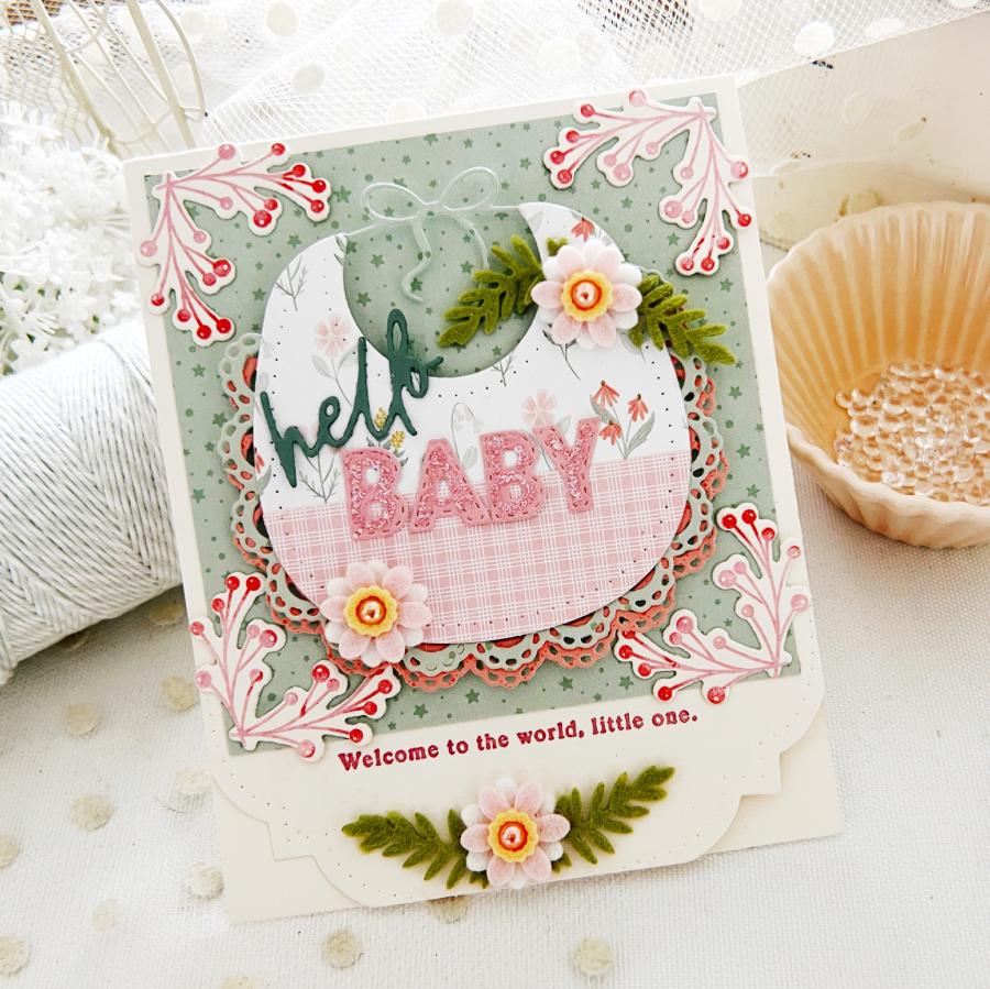 Sweet Baby Bib Die
