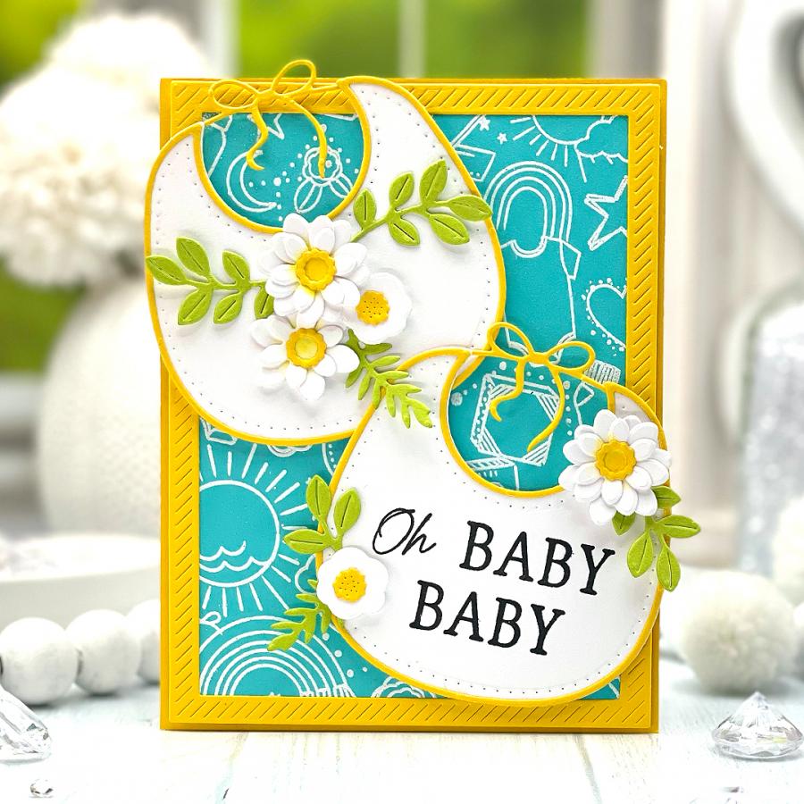Sweet Baby Bib Die