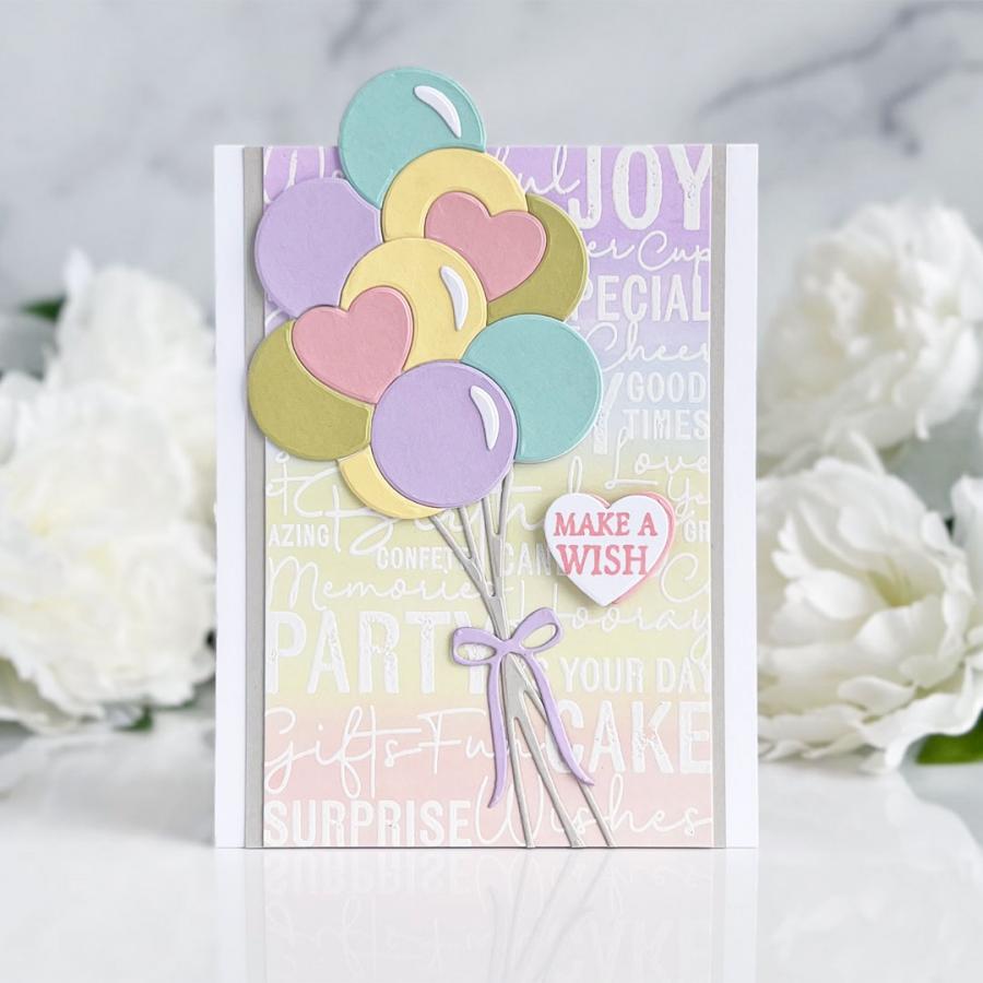 Balloon Bouquet Die