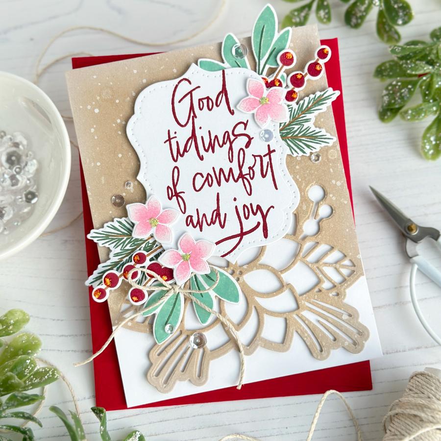 Christmas Bouquet Die