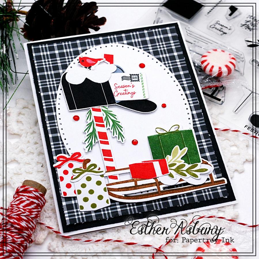 Festive Mailbox Die