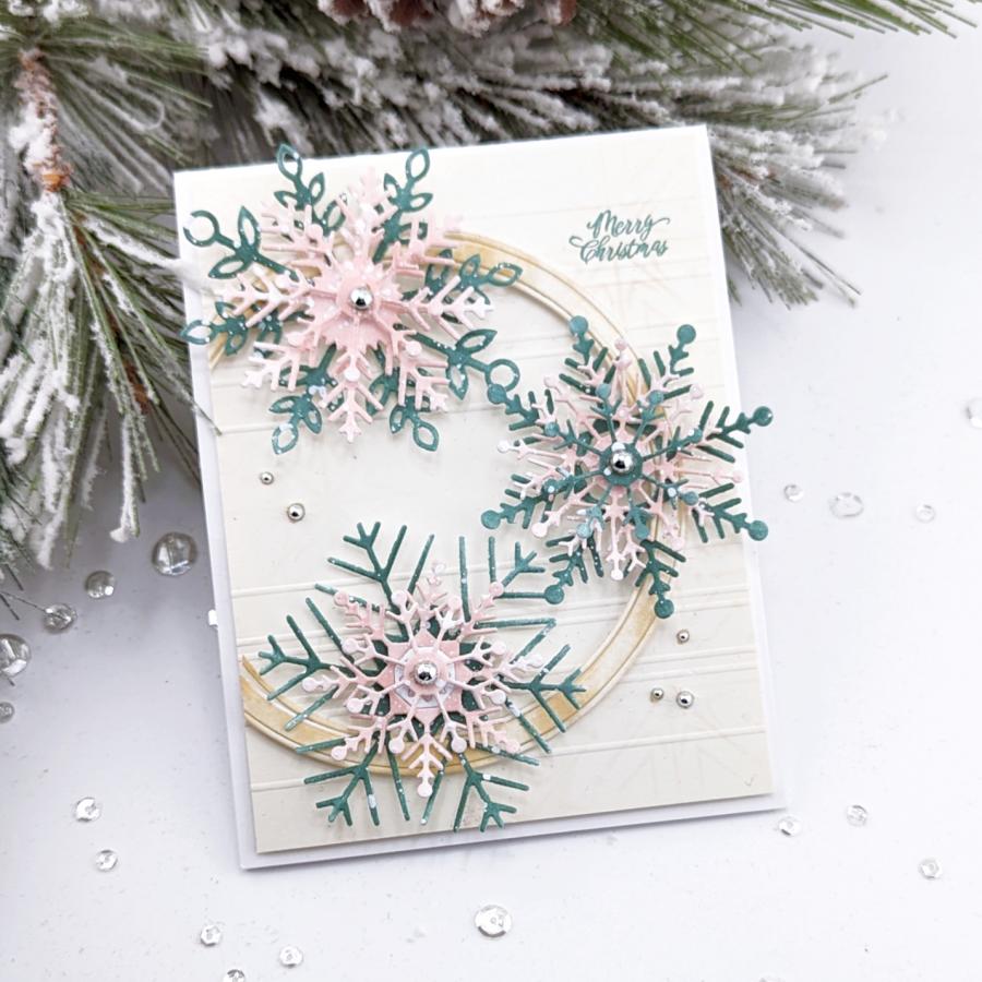 Forever Snowflake Frame Die