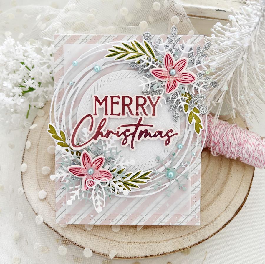 Forever Snowflake Frame Die