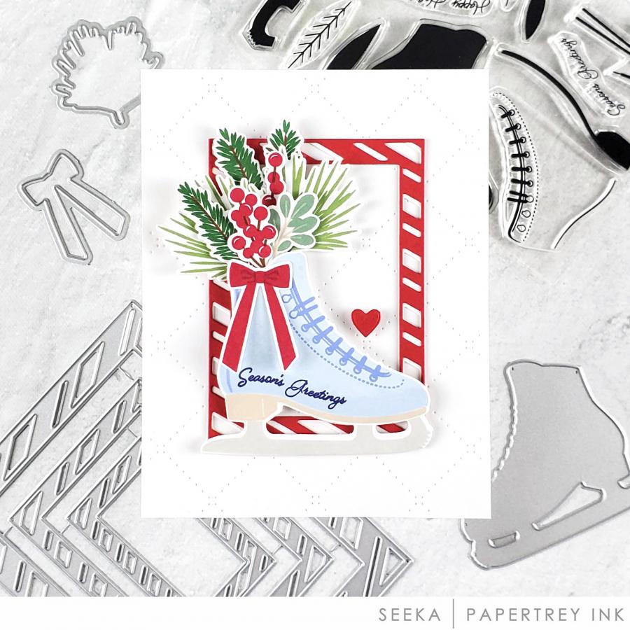 Border Bling: Candy Cane Frame 1 Die