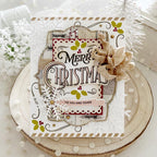 Vintage Holiday Flair Die