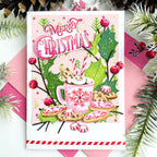 Vintage Holiday Flair Die