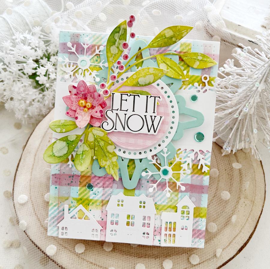 Winter Greetings Die