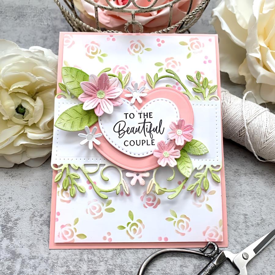 Extravagant Floral Frames Die
