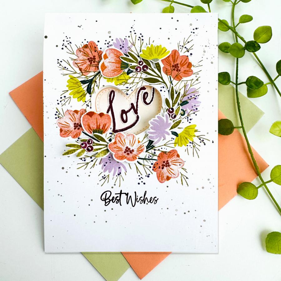 Love to Layer: Rounded Hearts Die