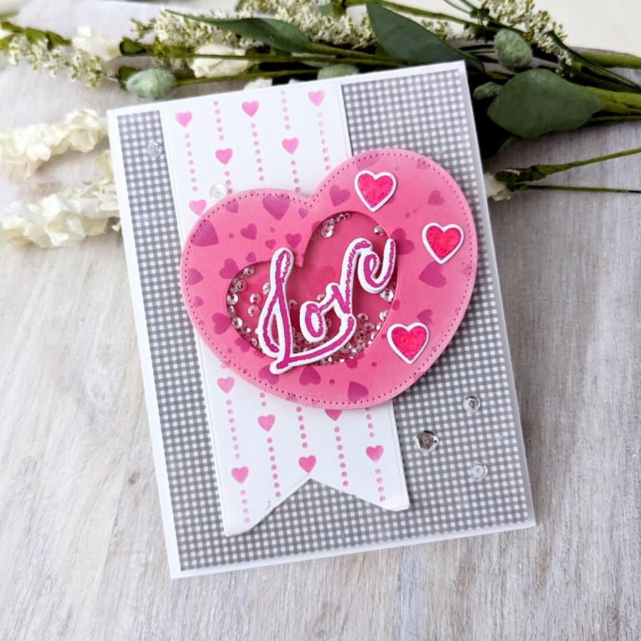 Love to Layer: Rounded Hearts Die