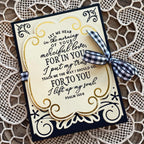 Elegant Edges: Floral Swirl Die
