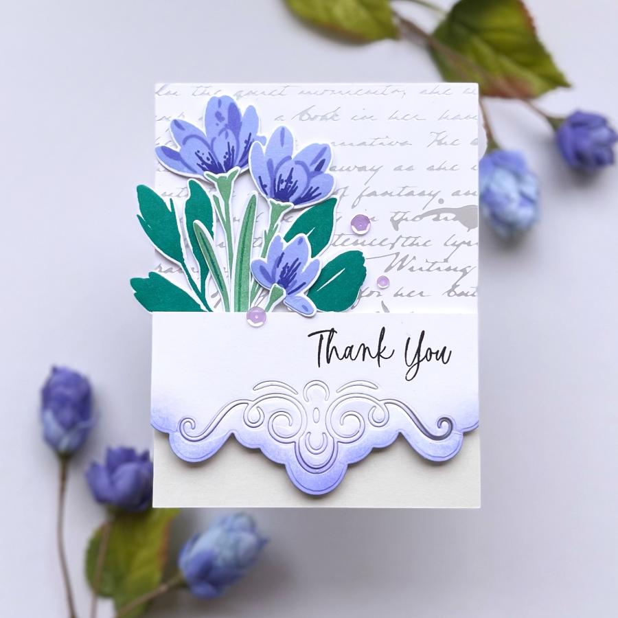 Elegant Edges: Flourish Die