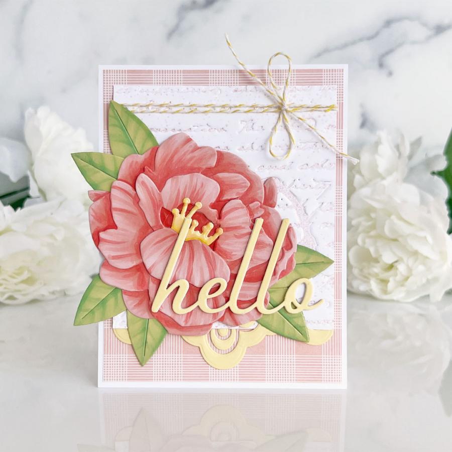 Elegant Edges: Flourish Die