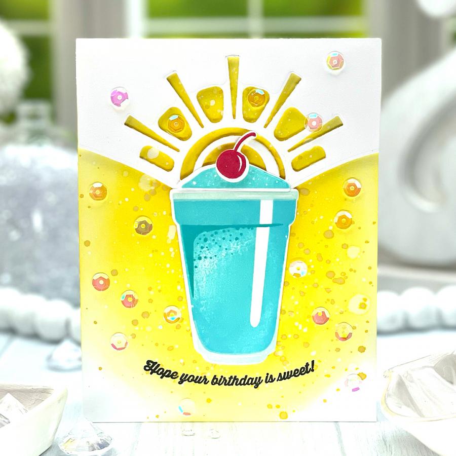 Elegant Edges: Summer Sun Die
