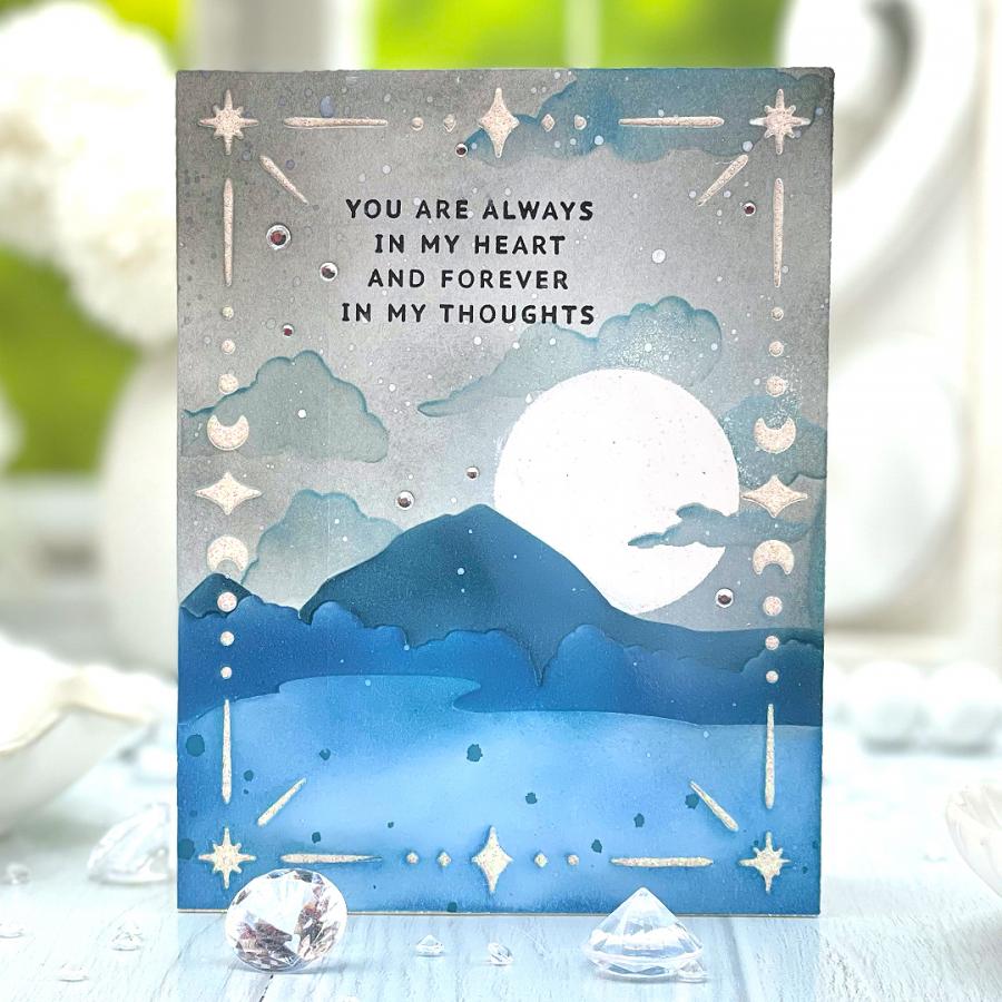 Border Bling: Celestial Night Die