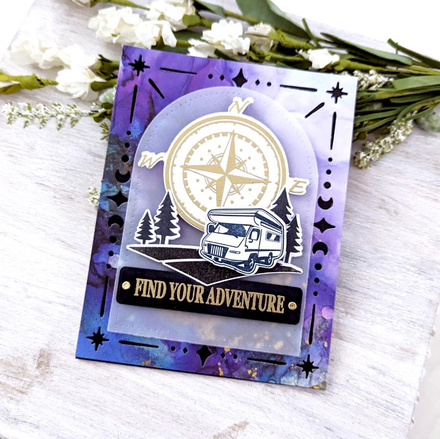 Border Bling: Celestial Night Die