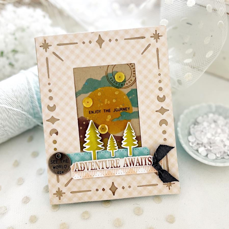 Border Bling: Celestial Night Die