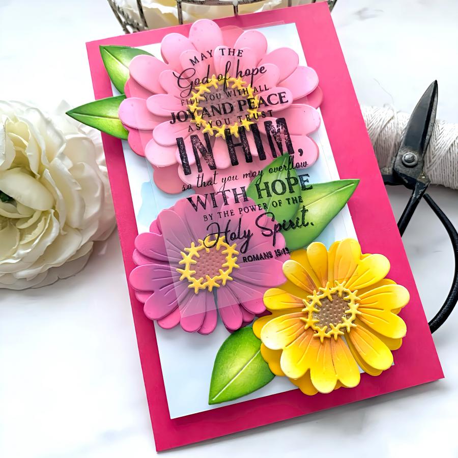 Big Blooms: Zinnia Die