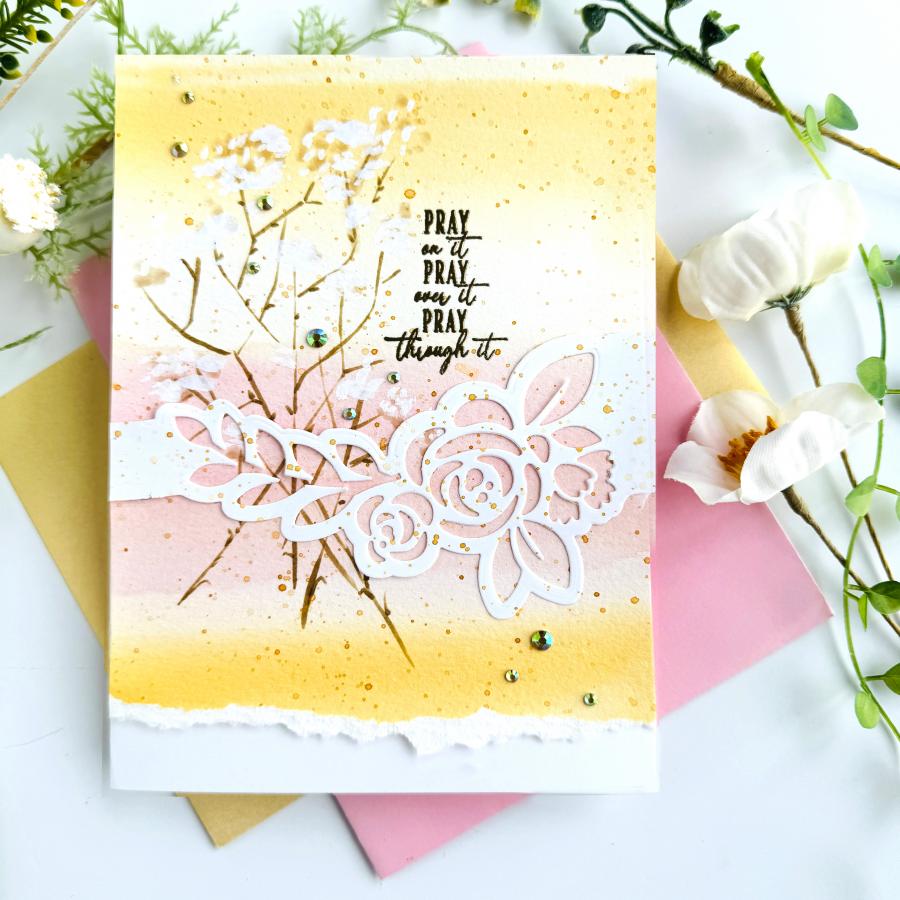 Elegant Edges: Nature's Blooms Die