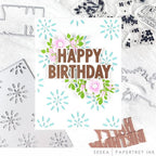 Cover Plate: Geo Flowers