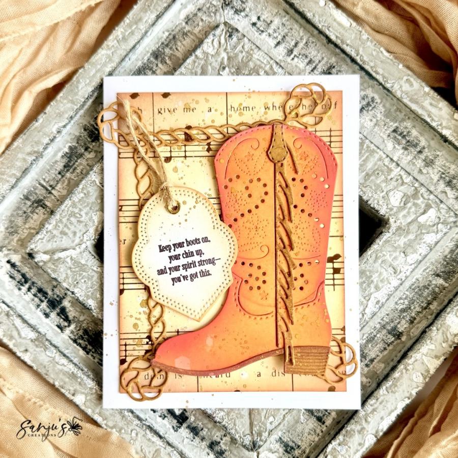 In Stitches: Cowboy Boot Die