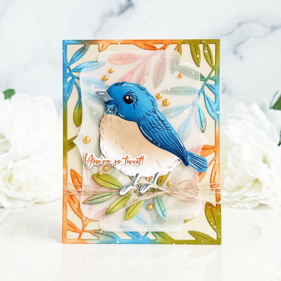 Cover Plate: Lush Foliage Die