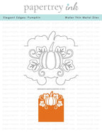 Elegant Edges: Pumpkin Die