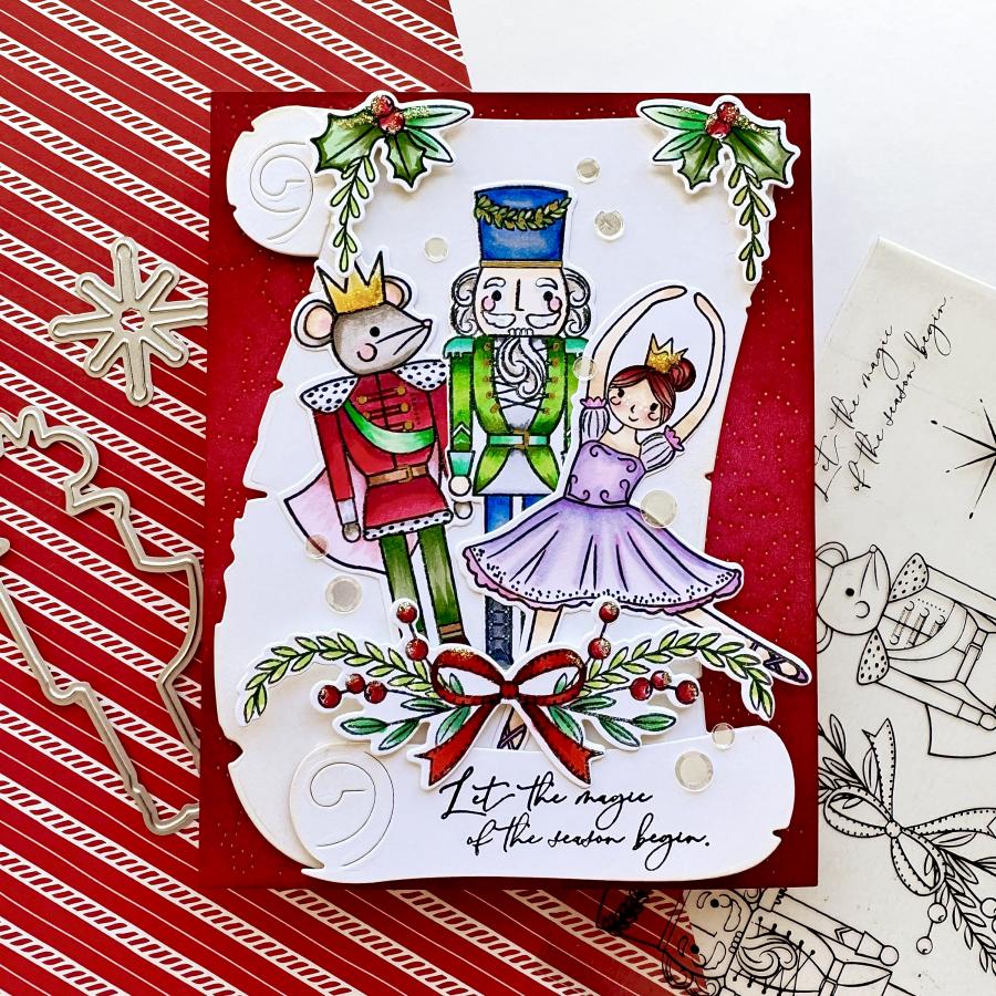 Cover Plate: Stitched Snowflakes Die