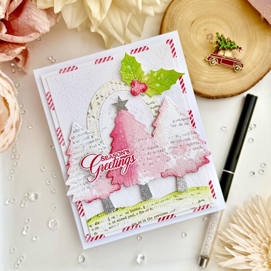 Cover Plate: Stitched Snowflakes Die
