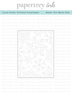 Cover Plate: Stitched Snowflakes Die