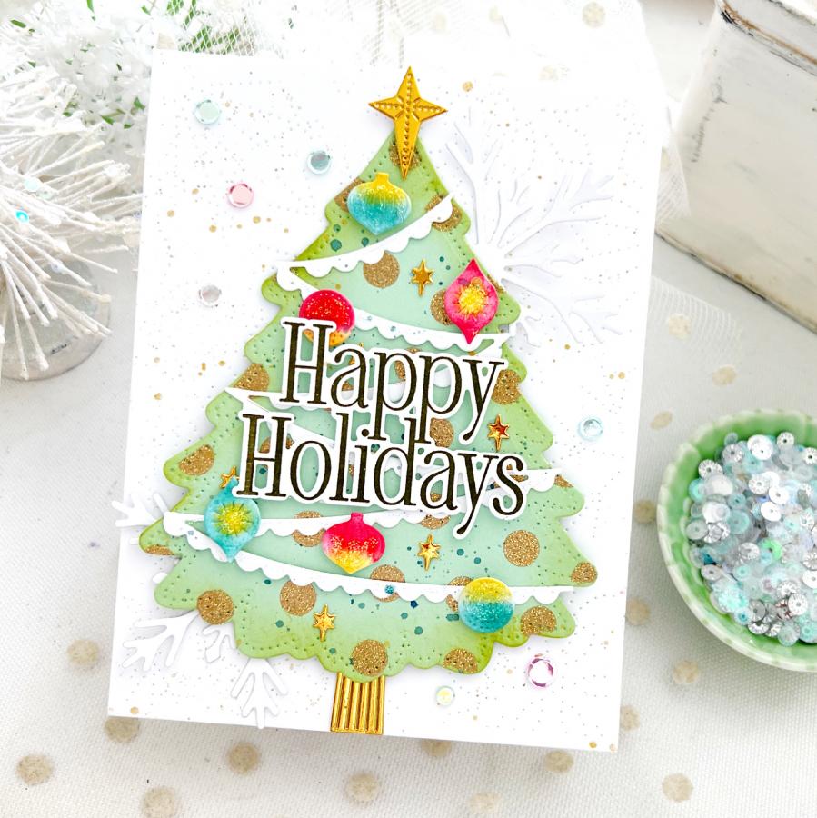 Love to Layer: Christmas Tree Die