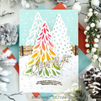 Serene Evergreens Die