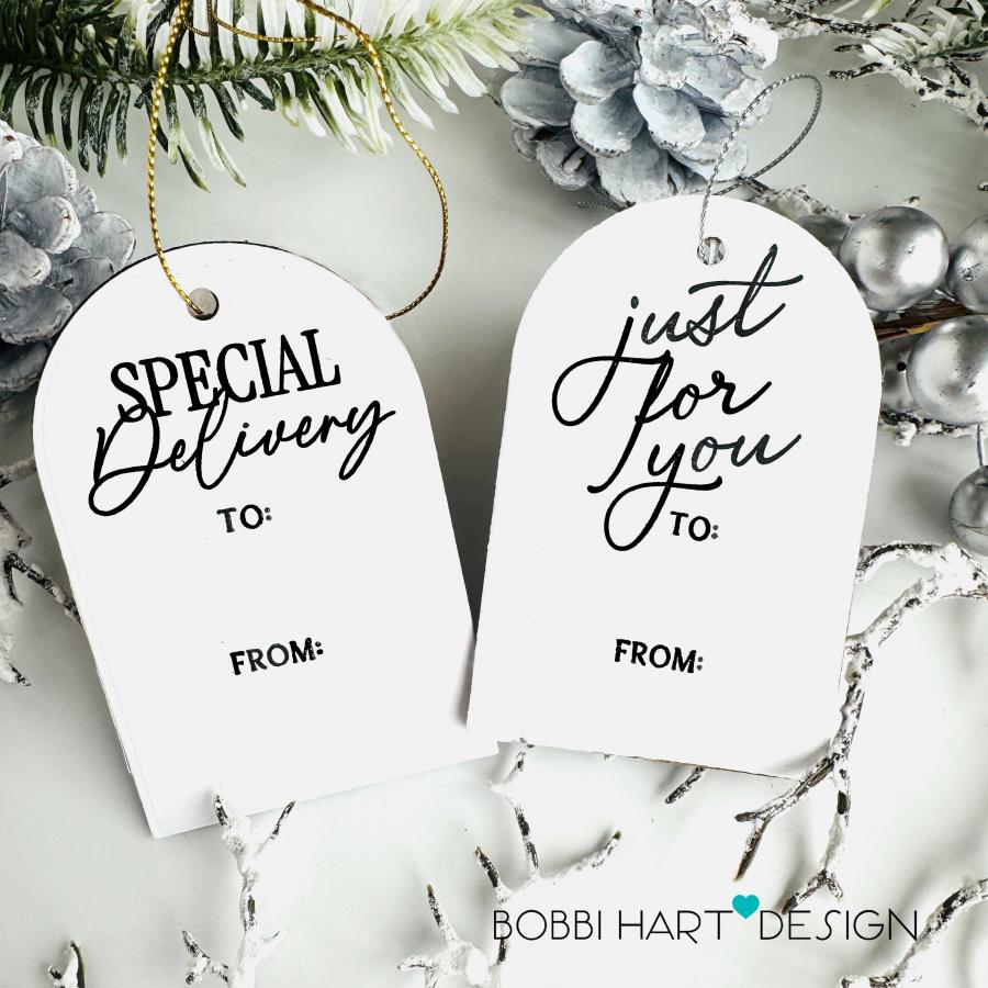 Holiday Tag: Elegant Ornament Die