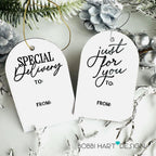Holiday Tag: Elegant Ornament Die