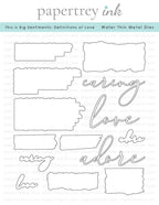 This is Big Sentiments: Definitions of Love Die
