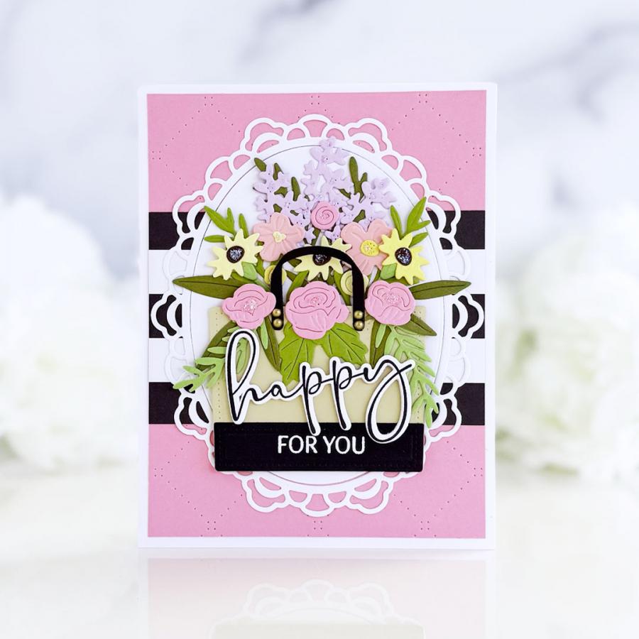 Love to Layer: Laced Oval Die